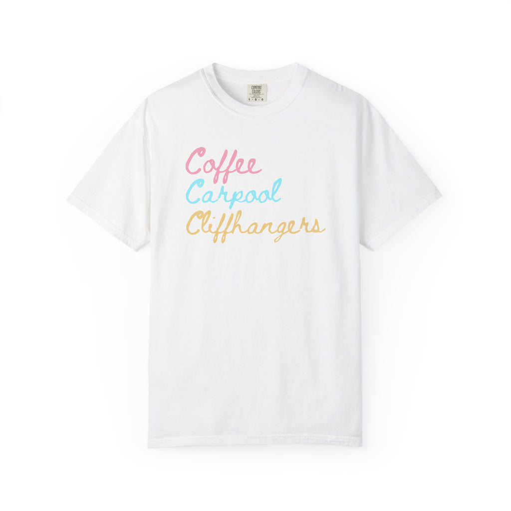 Coffee Carpool Cliffhangers T-Shirt
