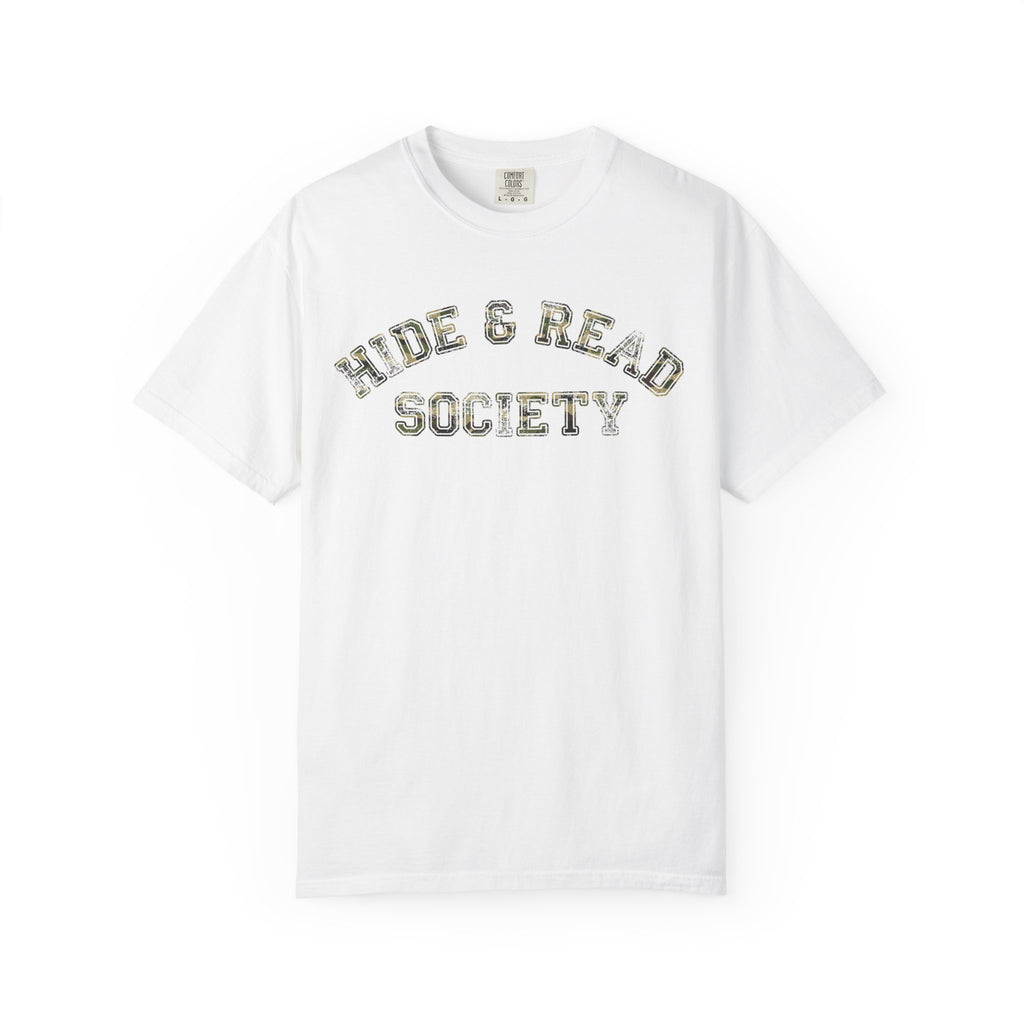Camo Hide and Read T-Shirt