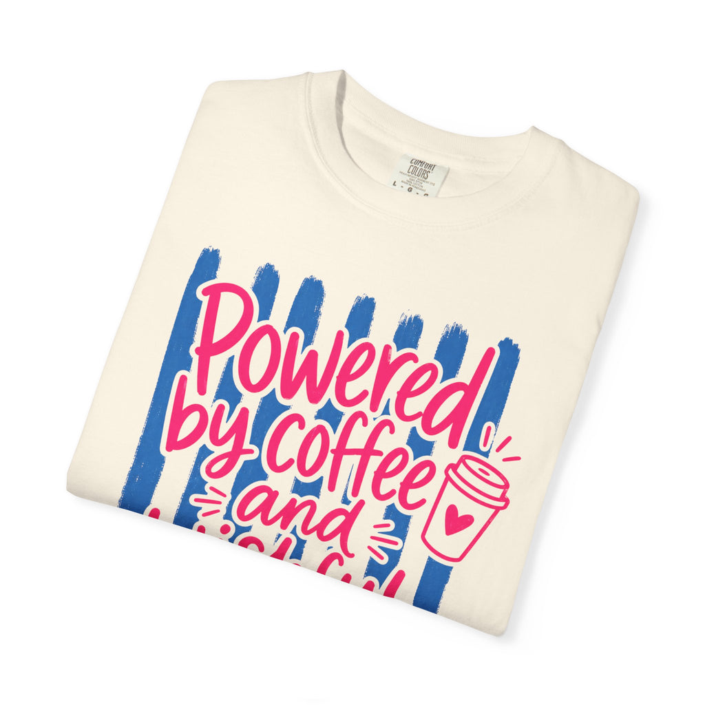 Powered By Coffee and Wishful Reading T-Shirt