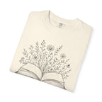 Floral Open Book T-Shirt