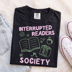 Interrupted Readers Society Doodle T-Shirt