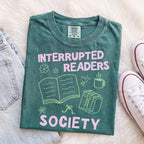 Interrupted Readers Society Doodle T-Shirt
