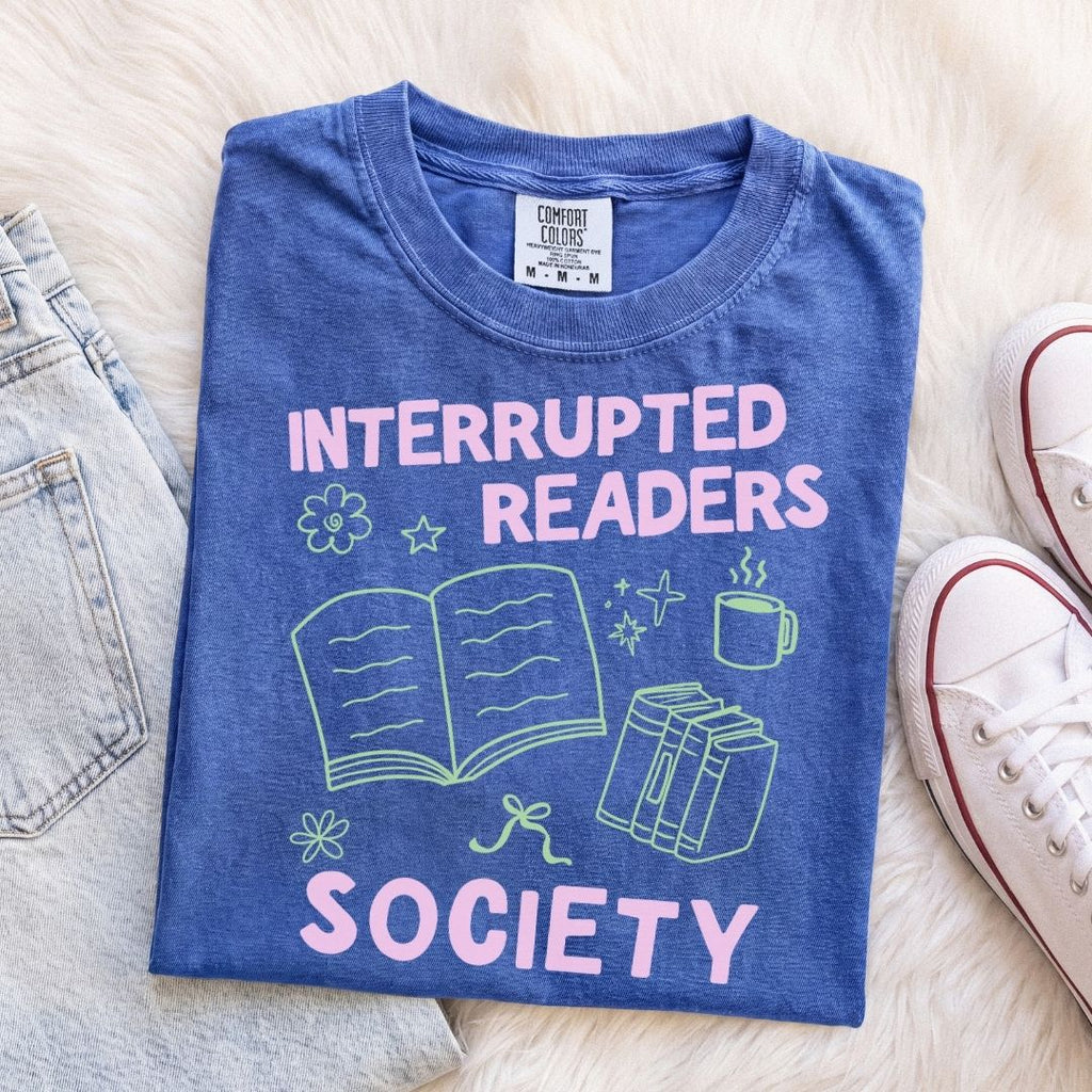 Interrupted Readers Society Doodle T-Shirt