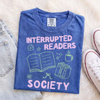 Interrupted Readers Society Doodle T-Shirt