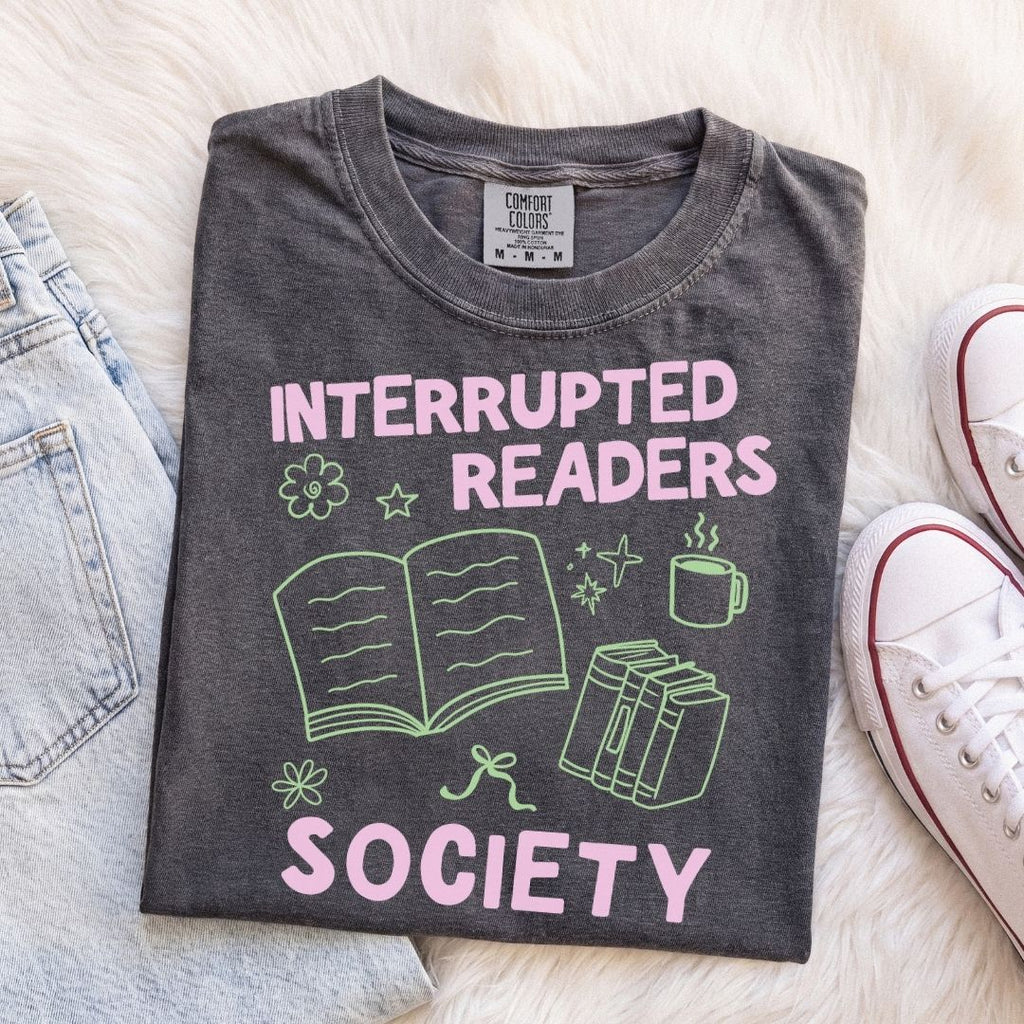 Interrupted Readers Society Doodle T-Shirt